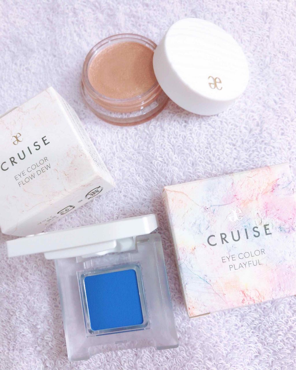 アイカラー フローデュウ/エレガンス クルーズ/ジェル・クリームアイシャドウを使ったクチコミ(1枚目)