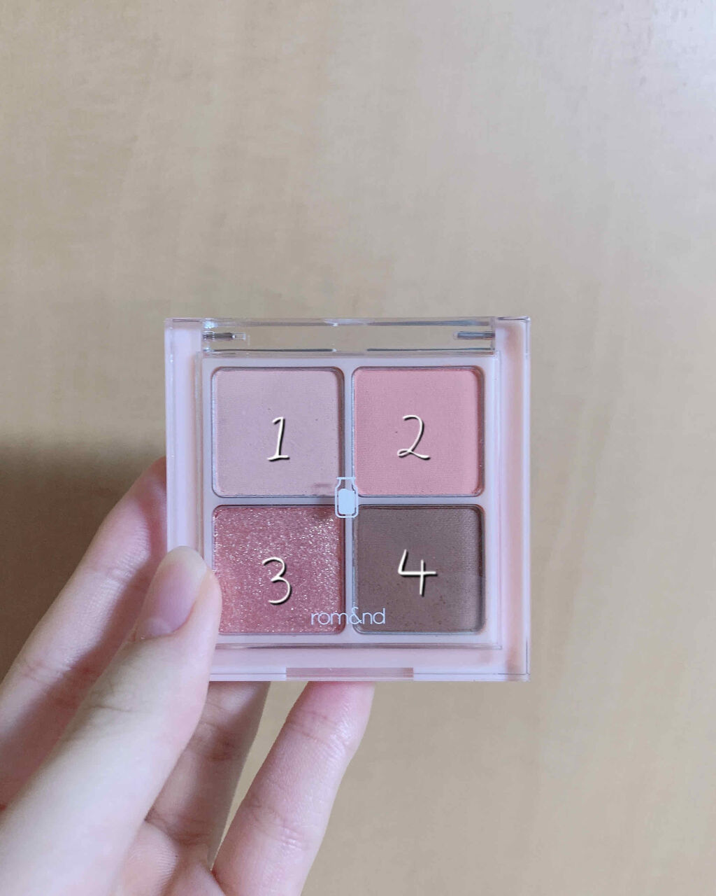 ベターザンアイズ ミルクシリーズ/rom&nd/アイシャドウパレットを使ったクチコミ（1枚目）