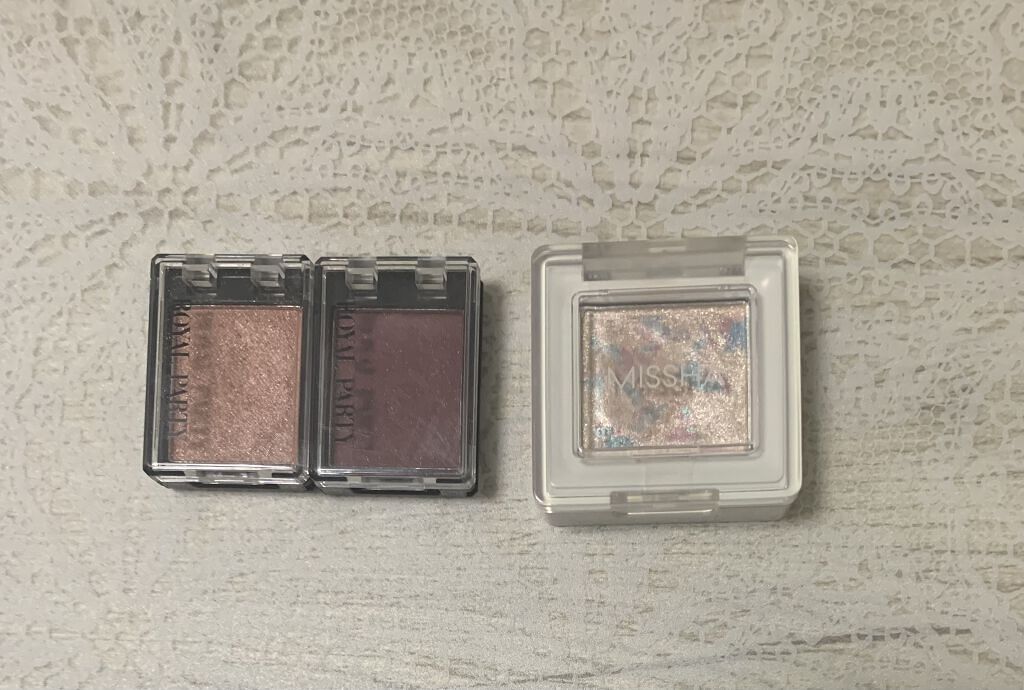 グリッタープリズム シャドウ マーブル グリッタープリズム シャドウ マーブル GOP04/MISSHA/単色アイシャドウを使ったクチコミ（2枚目）