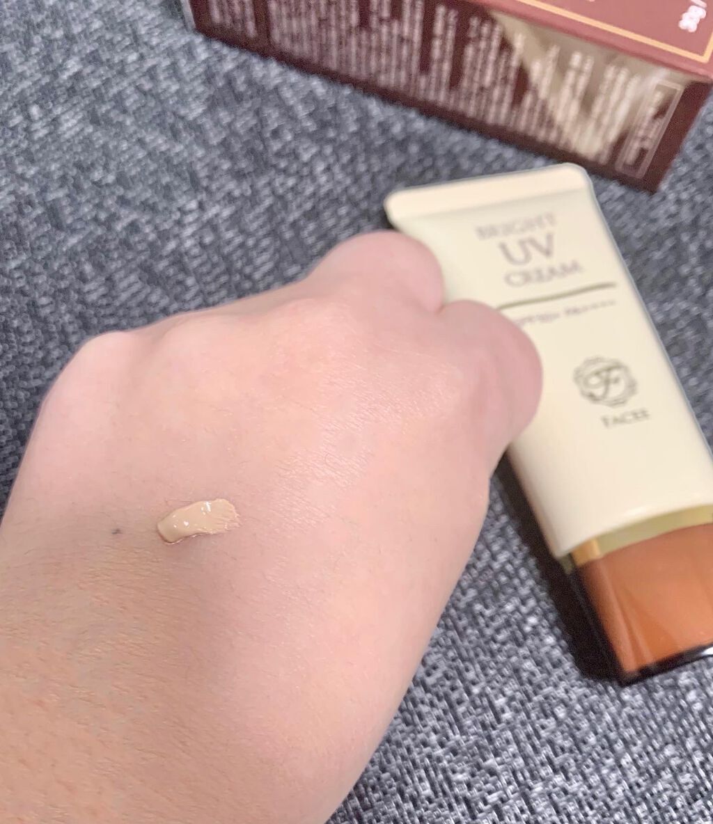 ブライトUVクリーム/Facee/日焼け止めクリームを使ったクチコミ(3枚目)