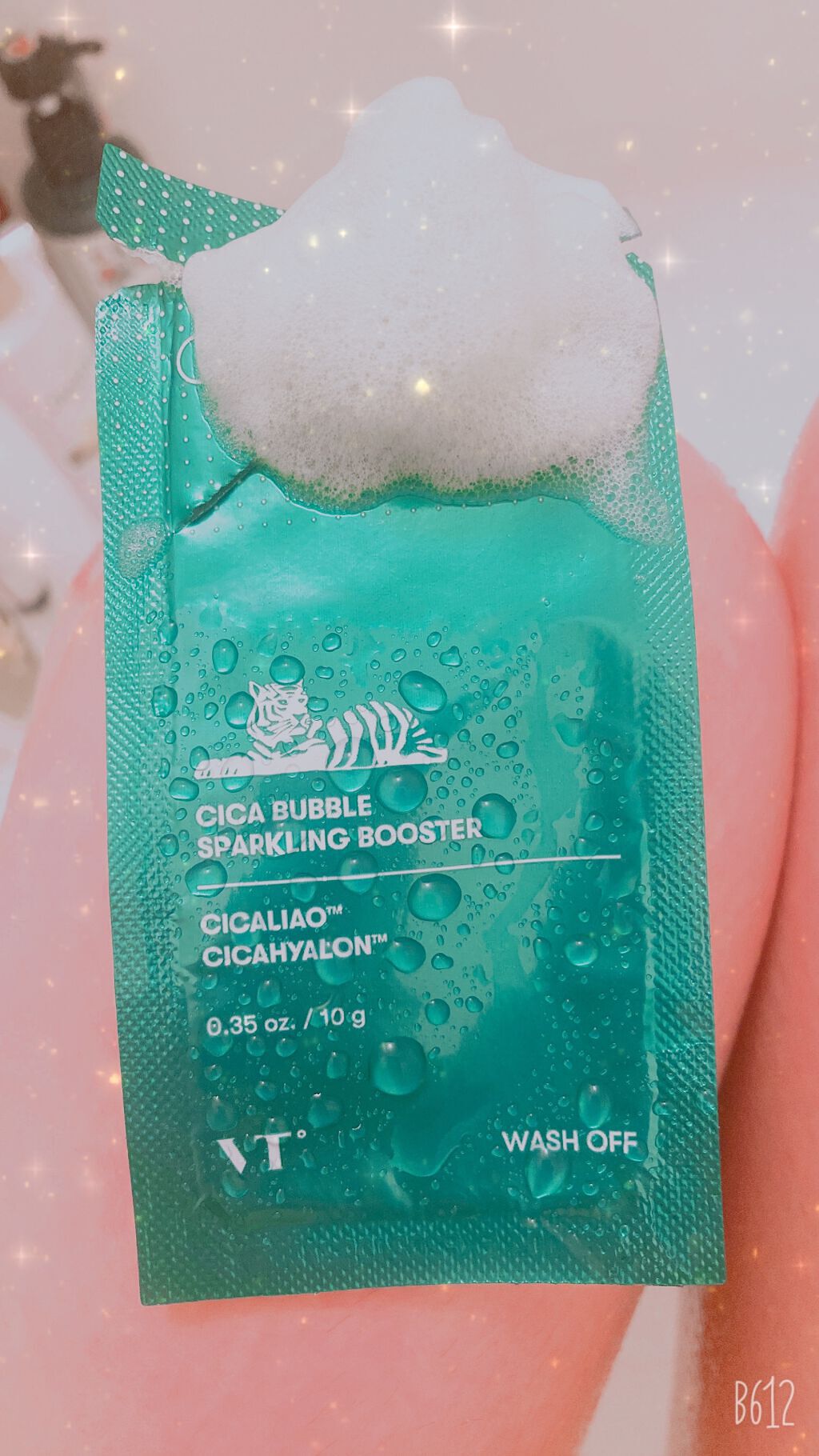 CICA バブルスパークリングブースター/VT/洗い流すパック・マスクを使ったクチコミ（2枚目）
