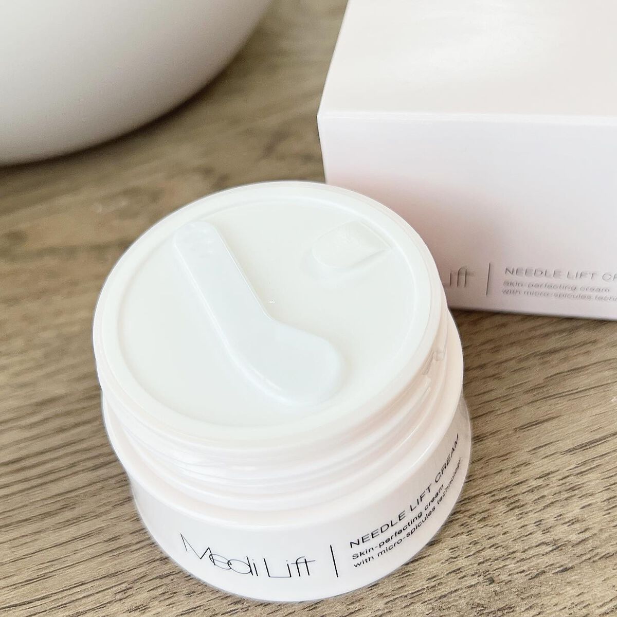 メディリフト ニードルリフトクリーム/YA-MAN TOKYO JAPAN/フェイスクリームを使ったクチコミ(2枚目)