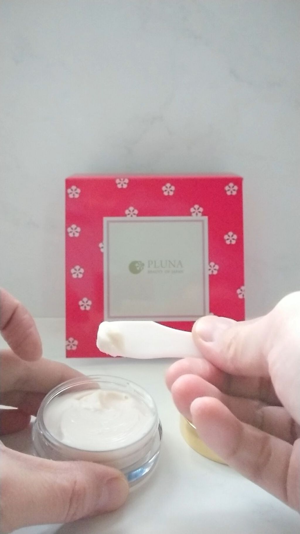 コラーゲンクリーム/PLUNA/フェイスクリームを使ったクチコミ（3枚目）