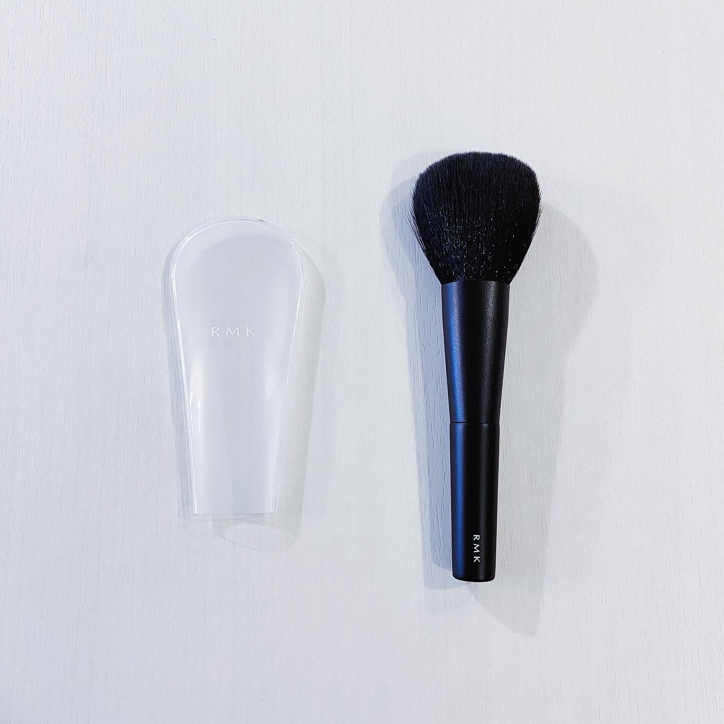 フェイスパウダーブラシ/RMK/メイクブラシを使ったクチコミ（2枚目）