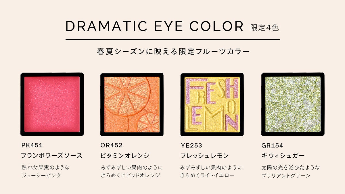 ドラマティックアイカラー (パウダー)/(クリーム)/マキアージュ/アイシャドウパレットを使ったクチコミ(2枚目)