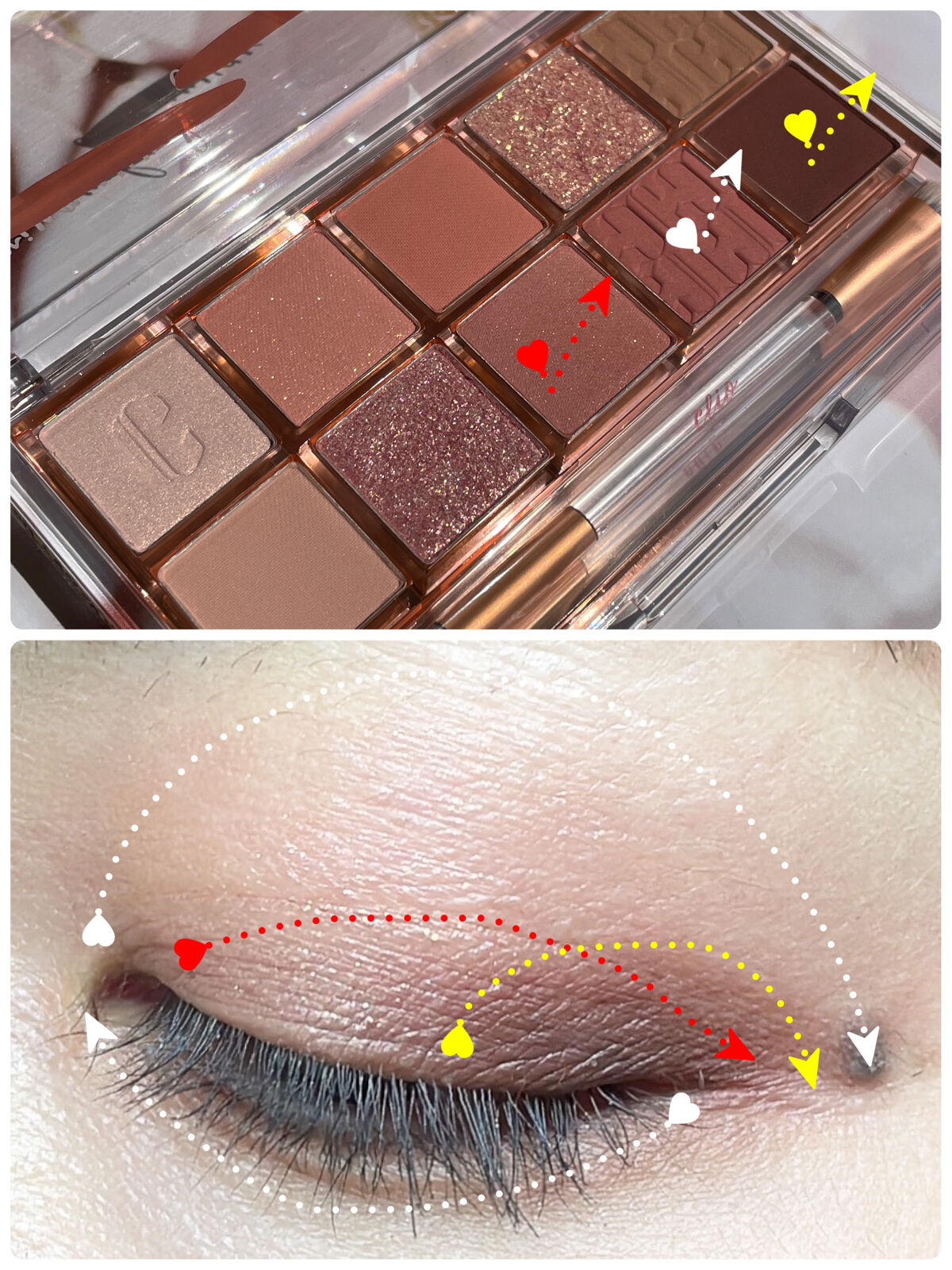 プロ アイ パレット/CLIO/アイシャドウパレットを使ったクチコミ（3枚目）