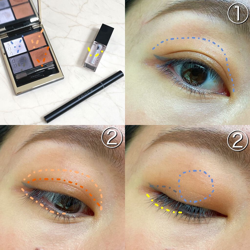 ザ リキッド アイシャドウ　ウルトラスパークル/ADDICTION/リキッドアイシャドウを使ったクチコミ（3枚目）