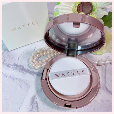 WATTLE WATTLEクッションファンデーションのクチコミ「WATTLE クッションファンデーション
 
30秒で若見えツヤ肌に変身できると噂の
WATT.....」（2枚目）