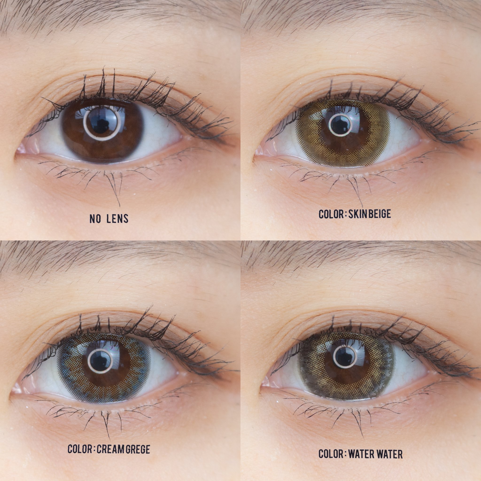 LIL MOON 1day スキンベージュ/LILMOON/ワンデー（１DAY）カラコンを使ったクチコミ（3枚目）