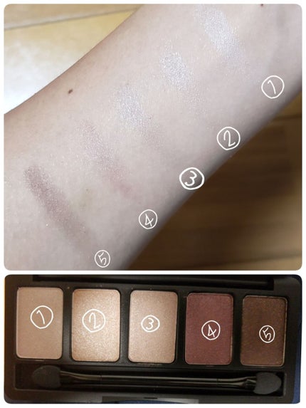 アイシャドウパレット/ドド/アイシャドウパレットを使ったクチコミ(1枚目)