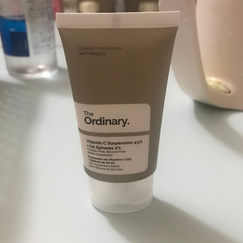 Cサスペンション23+HAスフィア2フェイスクリーム/The Ordinary/美容液を使ったクチコミ(1枚目)