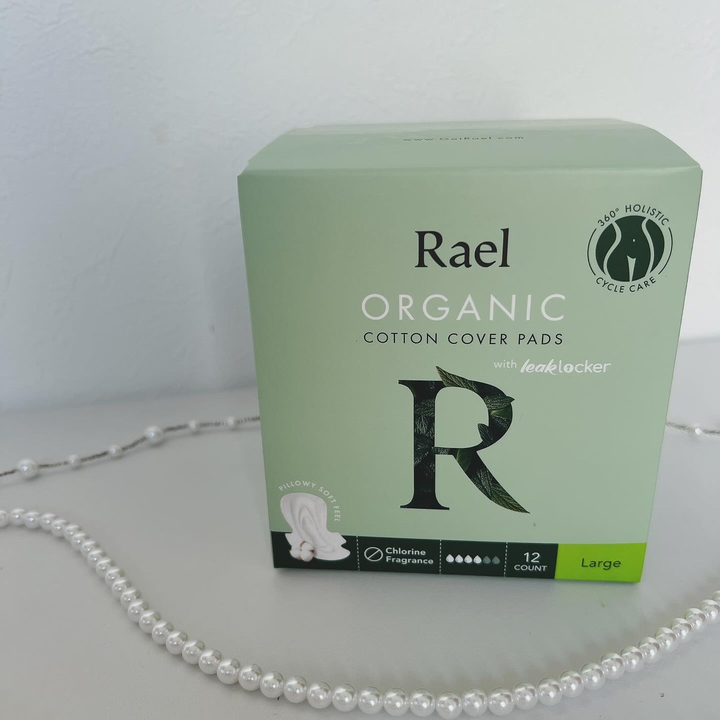 Rael オーガニックコットンカバーパッド/Rael/コットンを使ったクチコミ(4枚目)