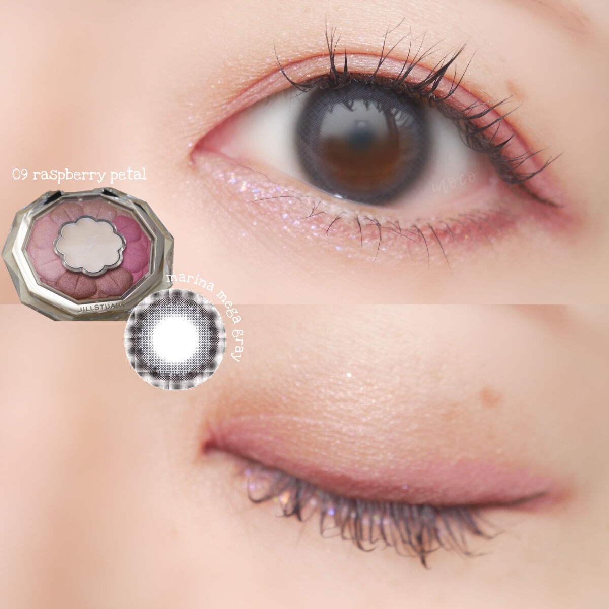 マリナシリーズ	 マリナメガグレー/LENSSIS/カラーコンタクトレンズを使ったクチコミ（1枚目）