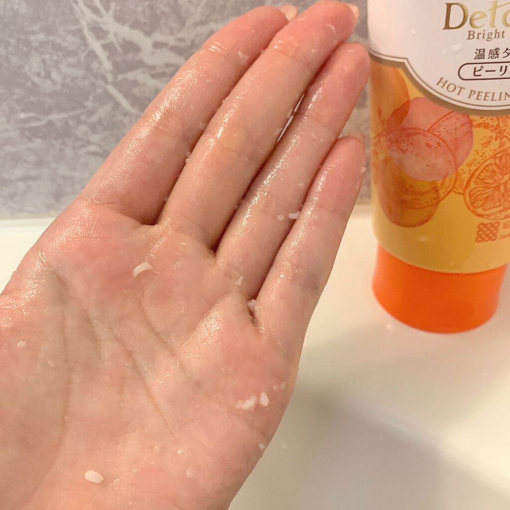 DETクリア ブライト&ピール ピーリングジェリー<ホット>/Detclear/ピーリングを使ったクチコミ(3枚目)