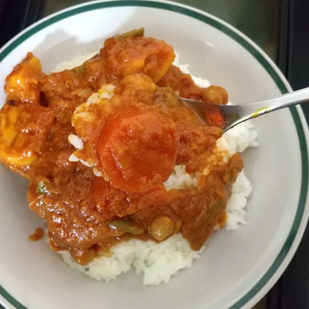 ローソン×新宿中村屋　スパイス楽しむレトルトカリー/LAWSON (ローソン)/食品を使ったクチコミ（3枚目）