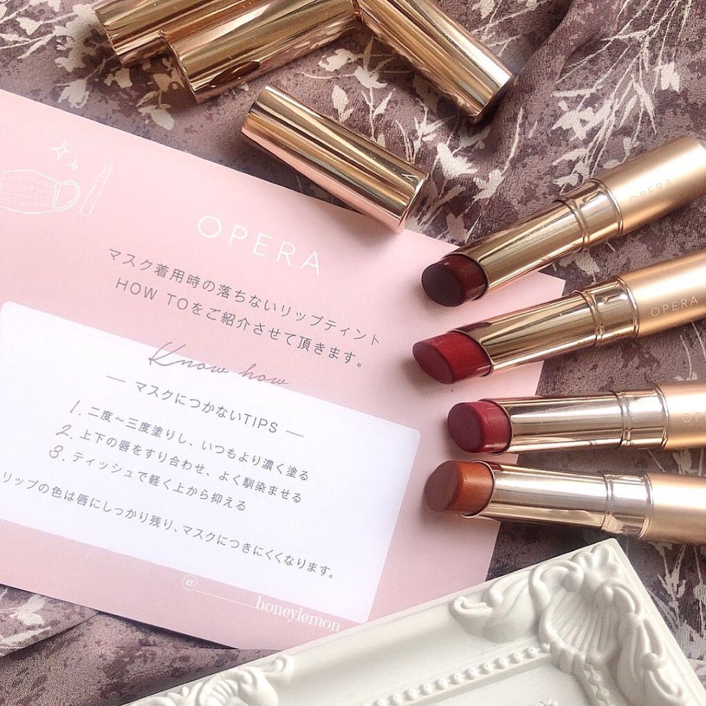 オペラ リップティント N/OPERA/リップティントを使ったクチコミ（2枚目）