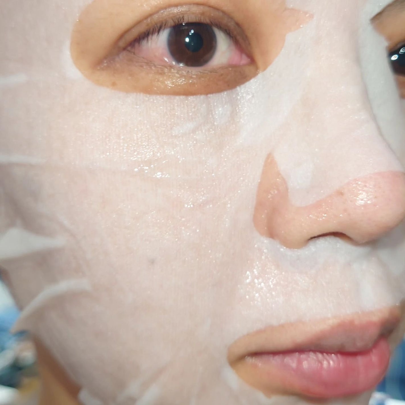 チェリーブロッサム コラーゲンマスク/REACNF/シートマスク・パックを使ったクチコミ(4枚目)