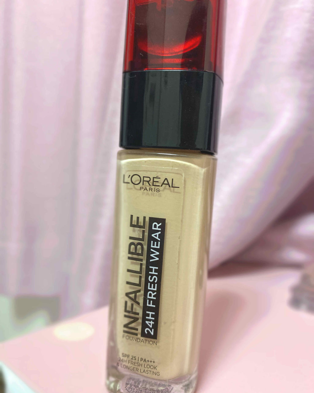 インファリブル ステイフレッシュファンデーション/ロレアル パリ/リキッドファンデーションを使ったクチコミ（2枚目）