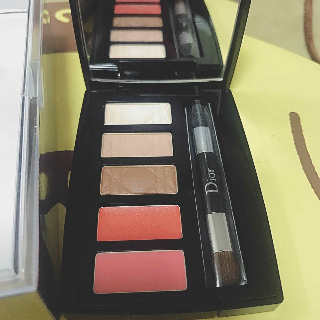 ディオール バックステージ フェイス グロウ パレット/Dior/ハイライトを使ったクチコミ（2枚目）