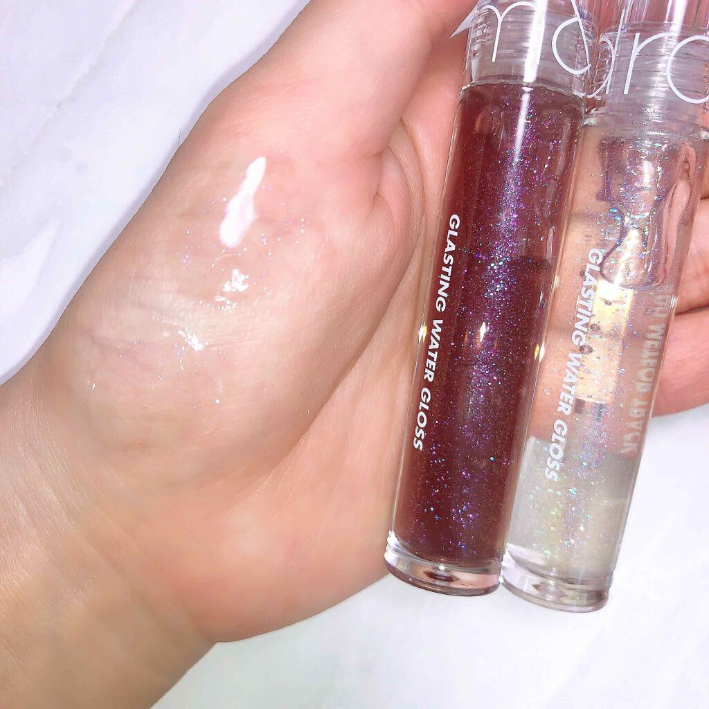 グラスティングウォーターティント/rom&nd/リップティントを使ったクチコミ(2枚目)