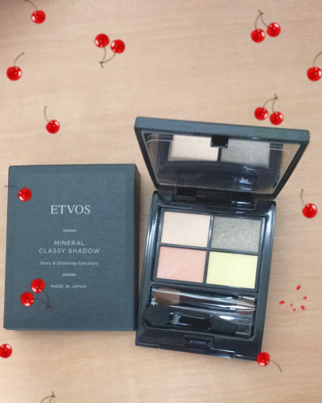 ミネラルクラッシィシャドー/エトヴォス/アイシャドウパレットを使ったクチコミ(1枚目)