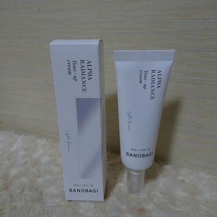 アルファ ラディアンス トーンアップクリーム/BANOBAGI/フェイスクリームを使ったクチコミ(2枚目)