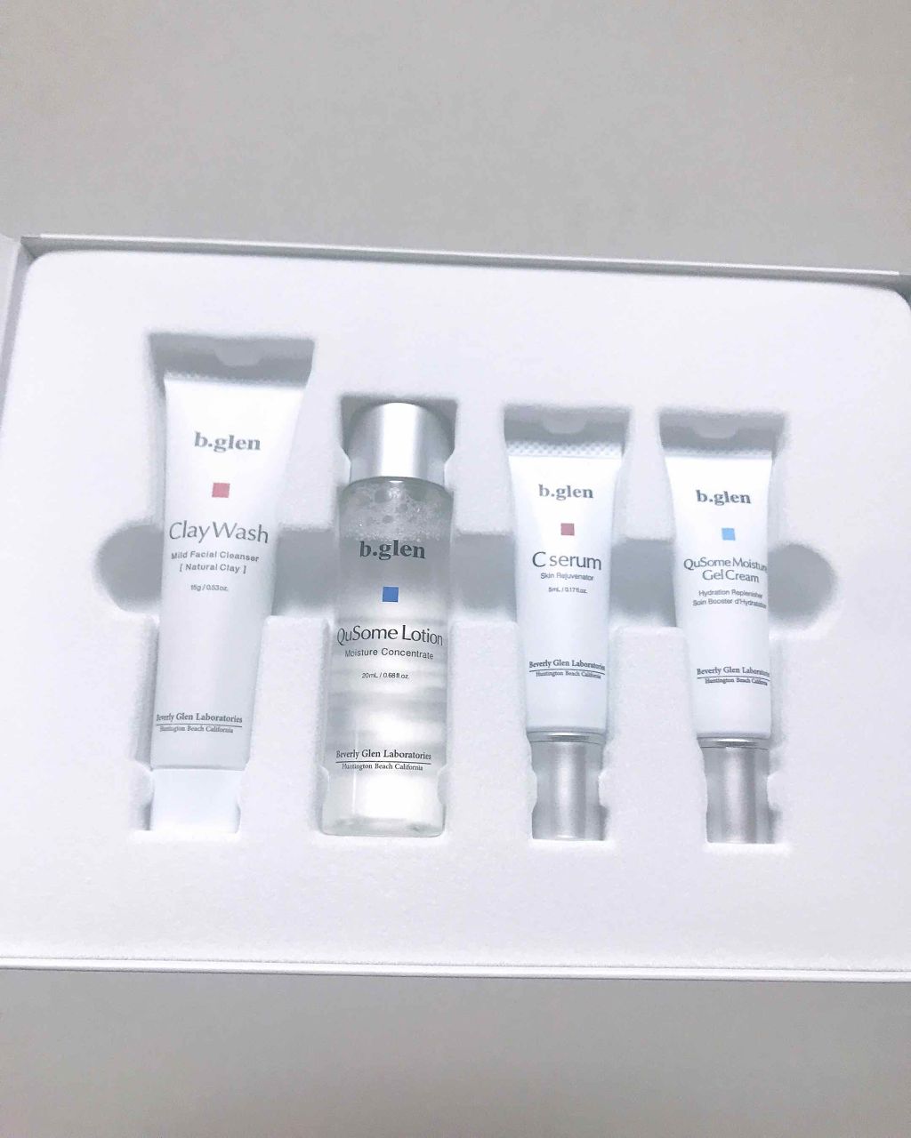 7 day Special Set プログラム4/b.glen/トライアルキットを使ったクチコミ(1枚目)