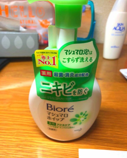 マシュマロホイップ 薬用アクネケア/ビオレ/泡洗顔を使ったクチコミ(1枚目)