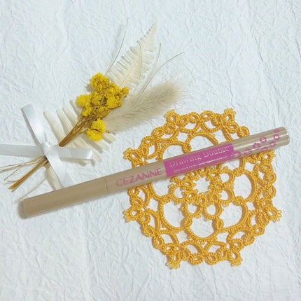 描くふたえアイライナー/CEZANNE/リキッドアイライナーを使ったクチコミ(2枚目)