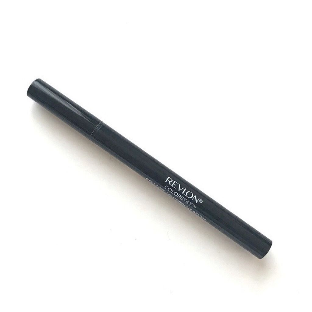 カラーステイ アイライナー カリグラフィー スリム&シャープ/REVLON/リキッドアイライナーを使ったクチコミ（2枚目）