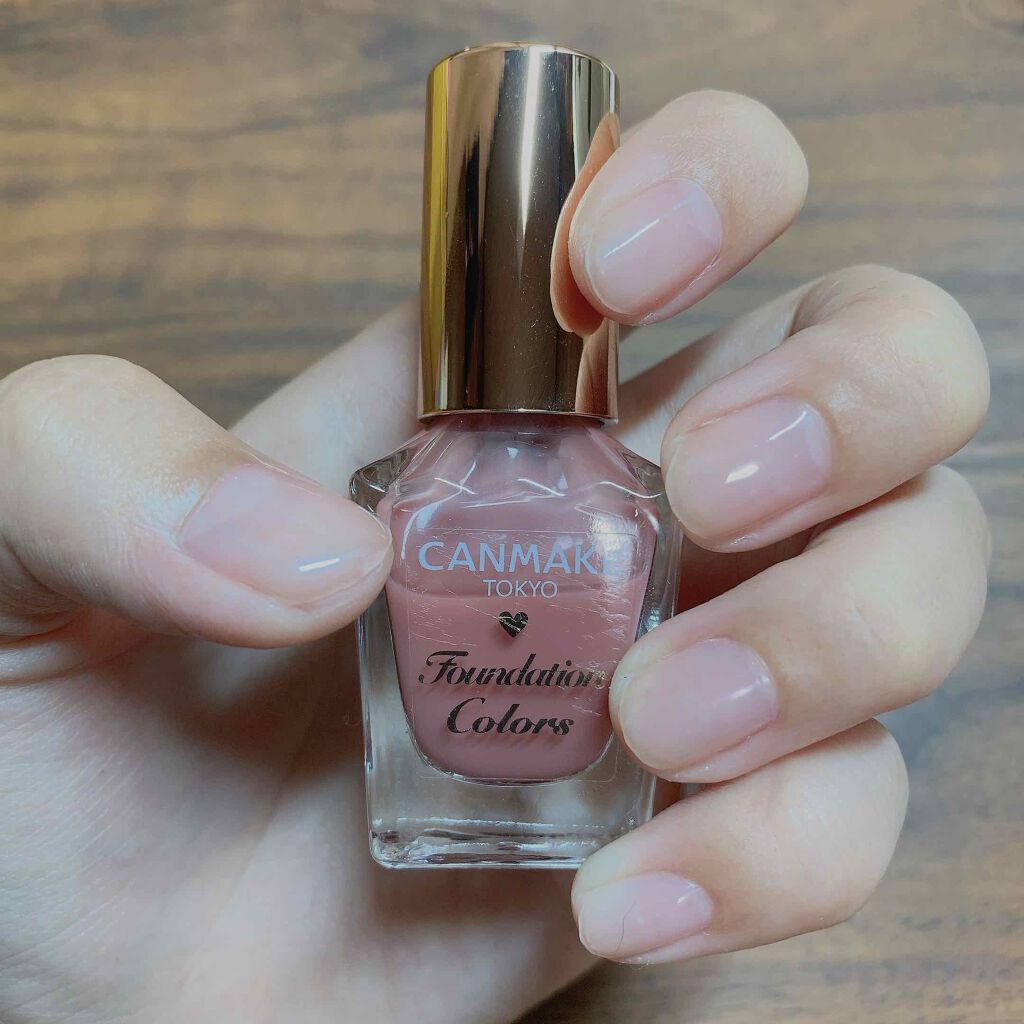 ファンデーションカラーズ/キャンメイク/マニキュアを使ったクチコミ（1枚目）