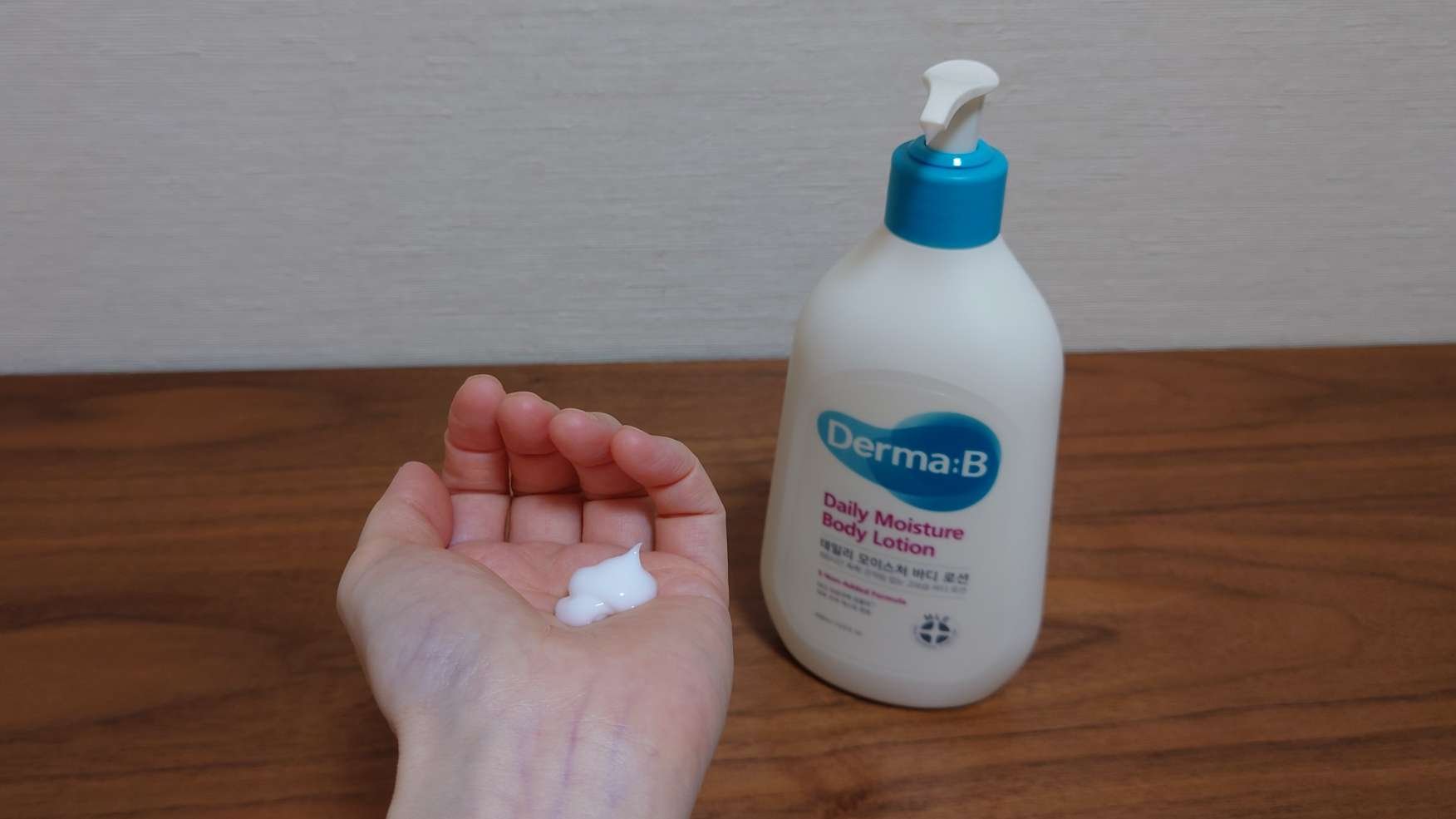 デイリーモイスチャーボディローション 400ml/Derma:B/ボディローションを使ったクチコミ（2枚目）