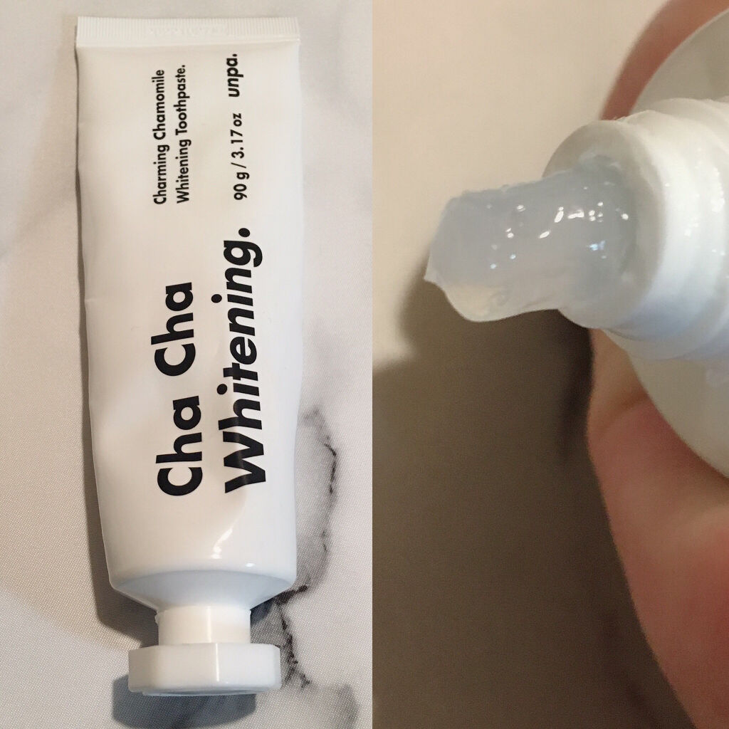 Cha Cha Whitening/chacha/歯磨き粉を使ったクチコミ（2枚目）