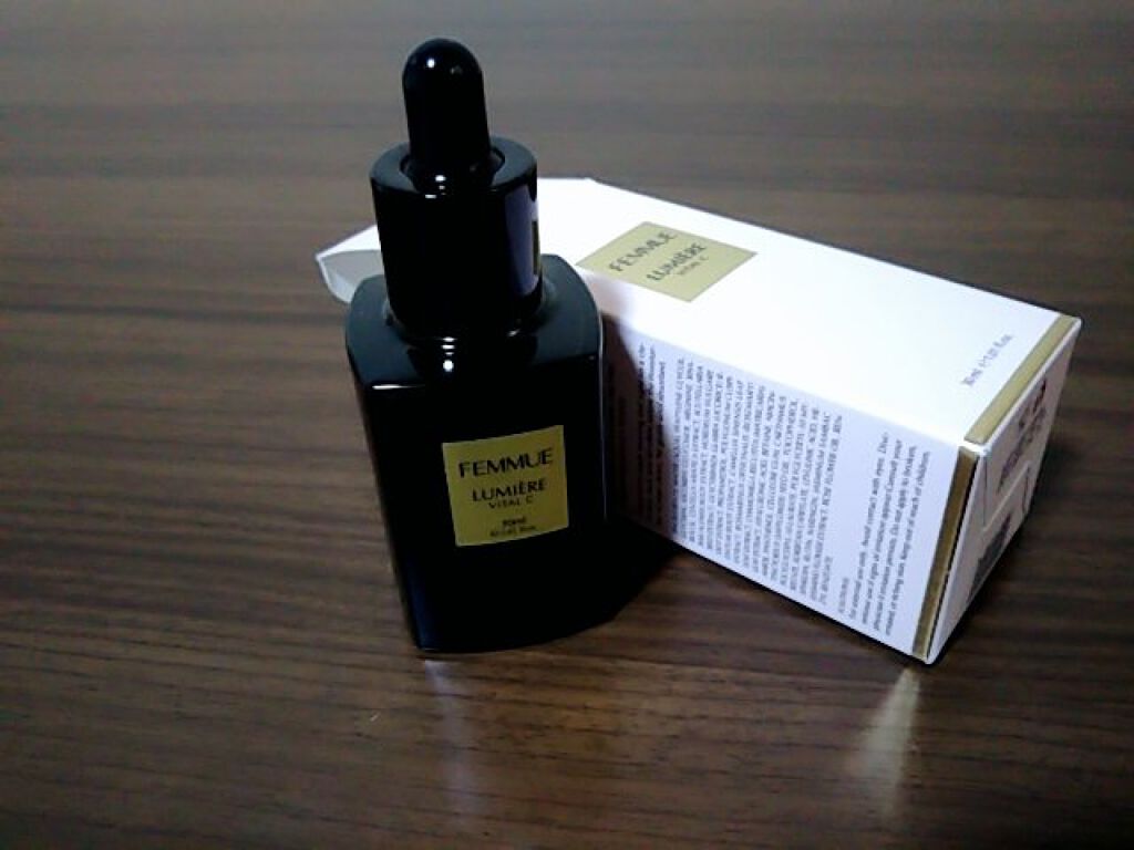 ルミエール ヴァイタルC/FEMMUE/ブースター・導入液を使ったクチコミ(1枚目)