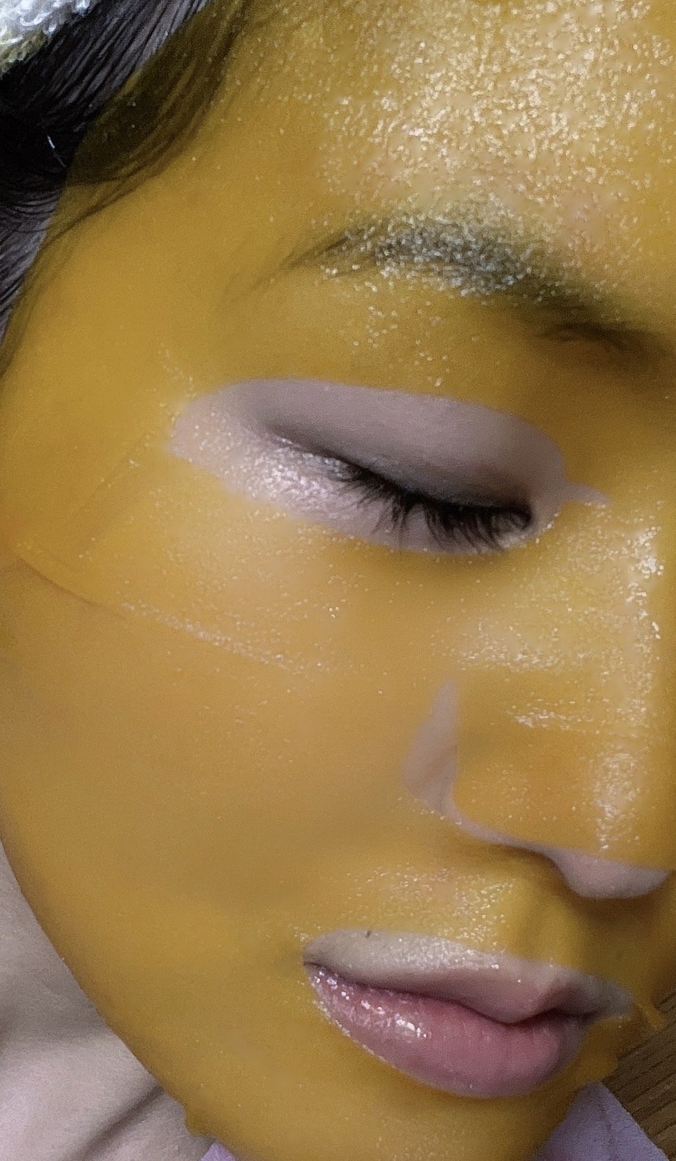 5番 白玉グルタチオンCふりかけマスク/numbuzin/シートマスク・パックを使ったクチコミ（3枚目）