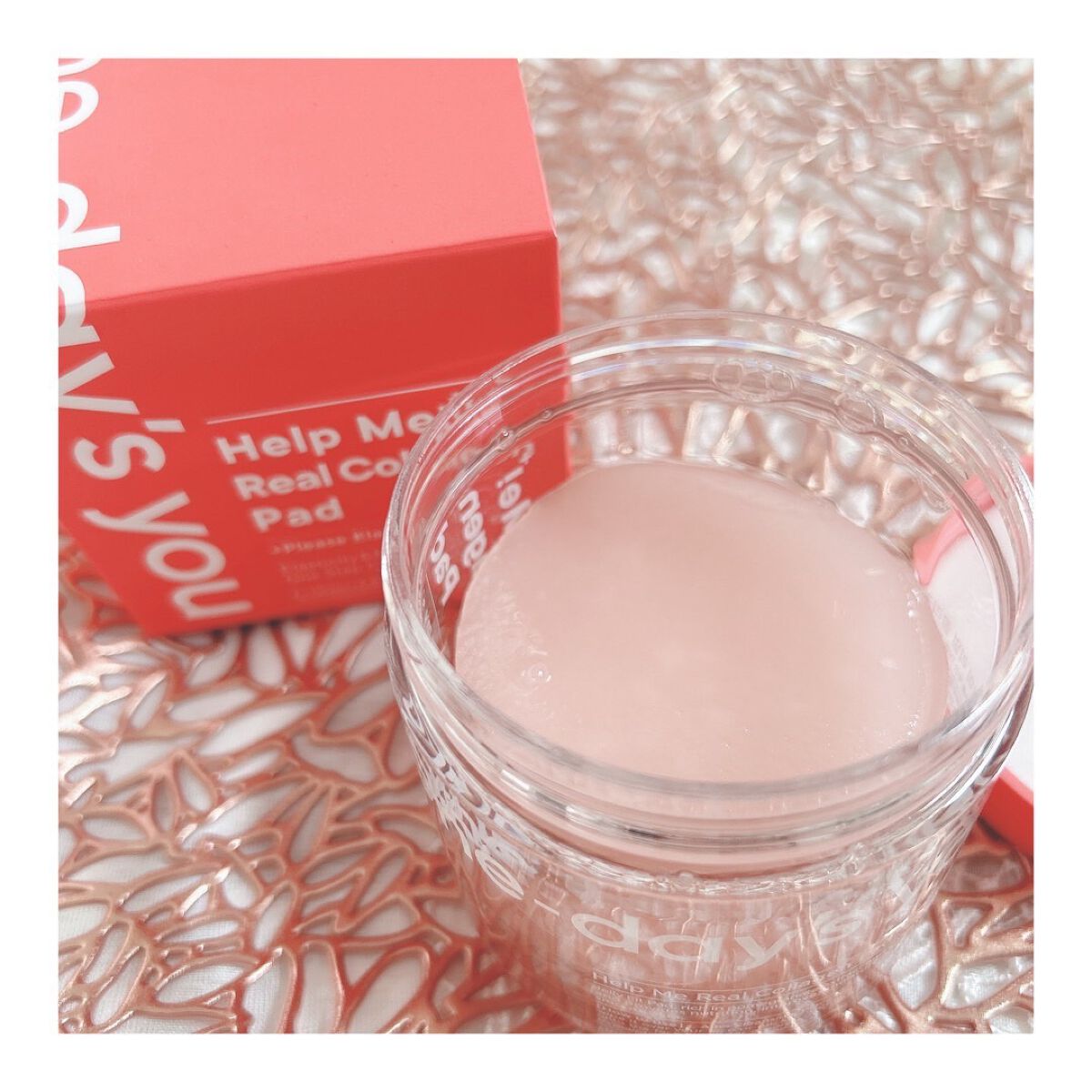 ヘルプミー! リアルコラーゲンパッド/One-day's you/トナーパッドを使ったクチコミ（2枚目）