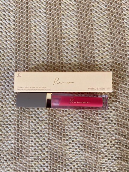 ミューテッドシアーティント/Ririmew/リップティントを使ったクチコミ(1枚目)