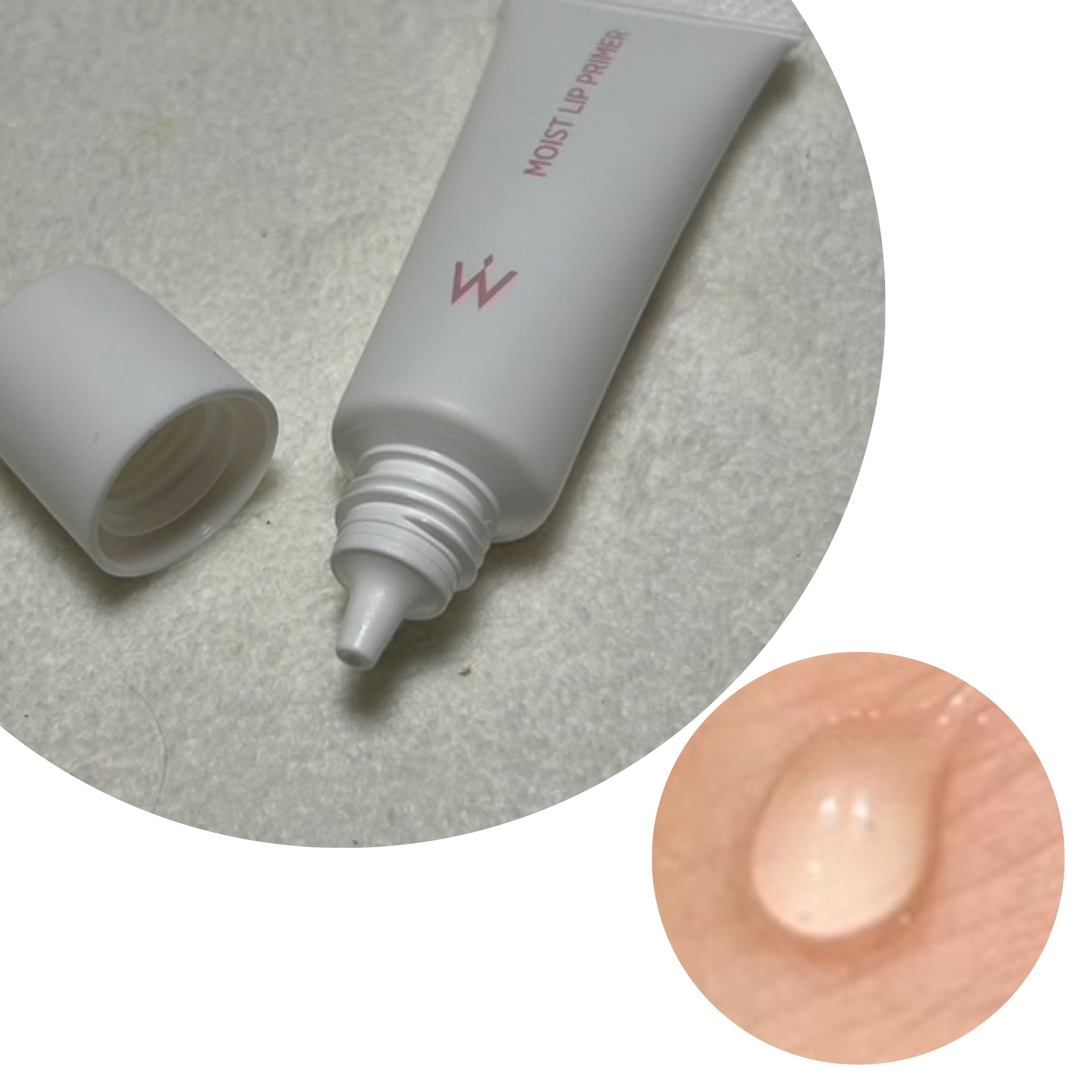 ウォンジョンヨ モイストリッププライマー　/Wonjungyo/リップオイルを使ったクチコミ（2枚目）