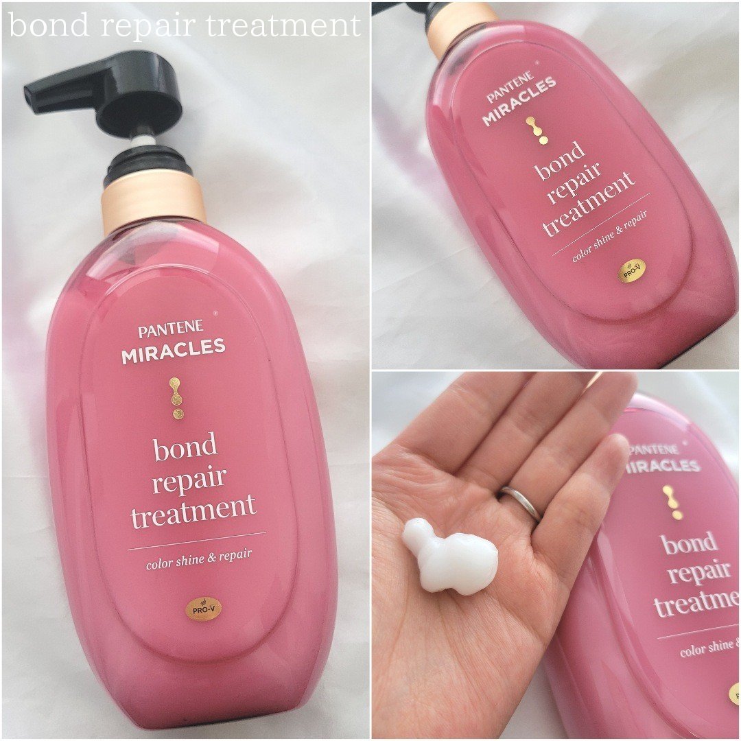 ボンドリペアシリーズ  カラーシャイン＆リペア  ヘアマスク/パンテーン/ヘアマスク・ヘアパックを使ったクチコミ（3枚目）