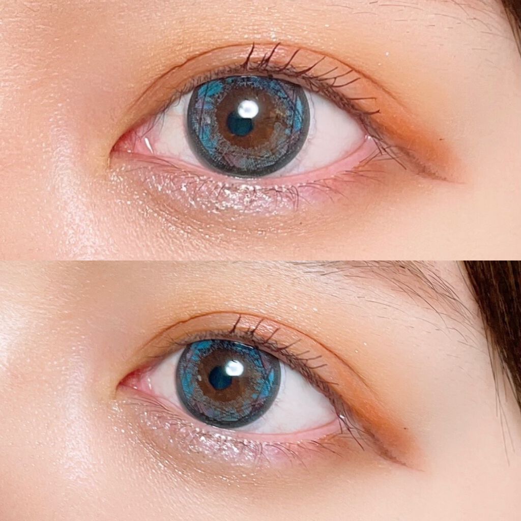 ロート ワンデー エマーブル オーロラマーブル/エマーブル/ワンデー（１DAY）カラコンを使ったクチコミ（3枚目）