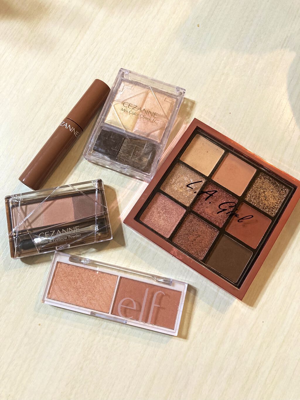 バイトサイズフェイスデュオ/e.l.f. Cosmetics/パウダーチークを使ったクチコミ（1枚目）