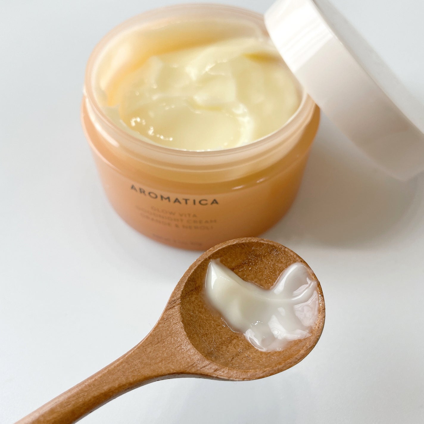 グロービタグットナイトクリーム/AROMATICA/フェイスクリームを使ったクチコミ(2枚目)