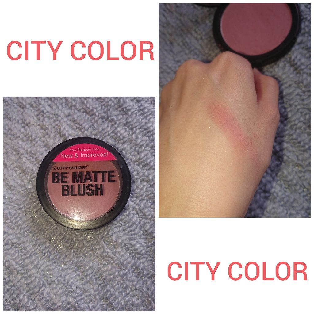 CT マットブラッシュ ピンク/CITY COLOR/パウダーチークを使ったクチコミ（1枚目）