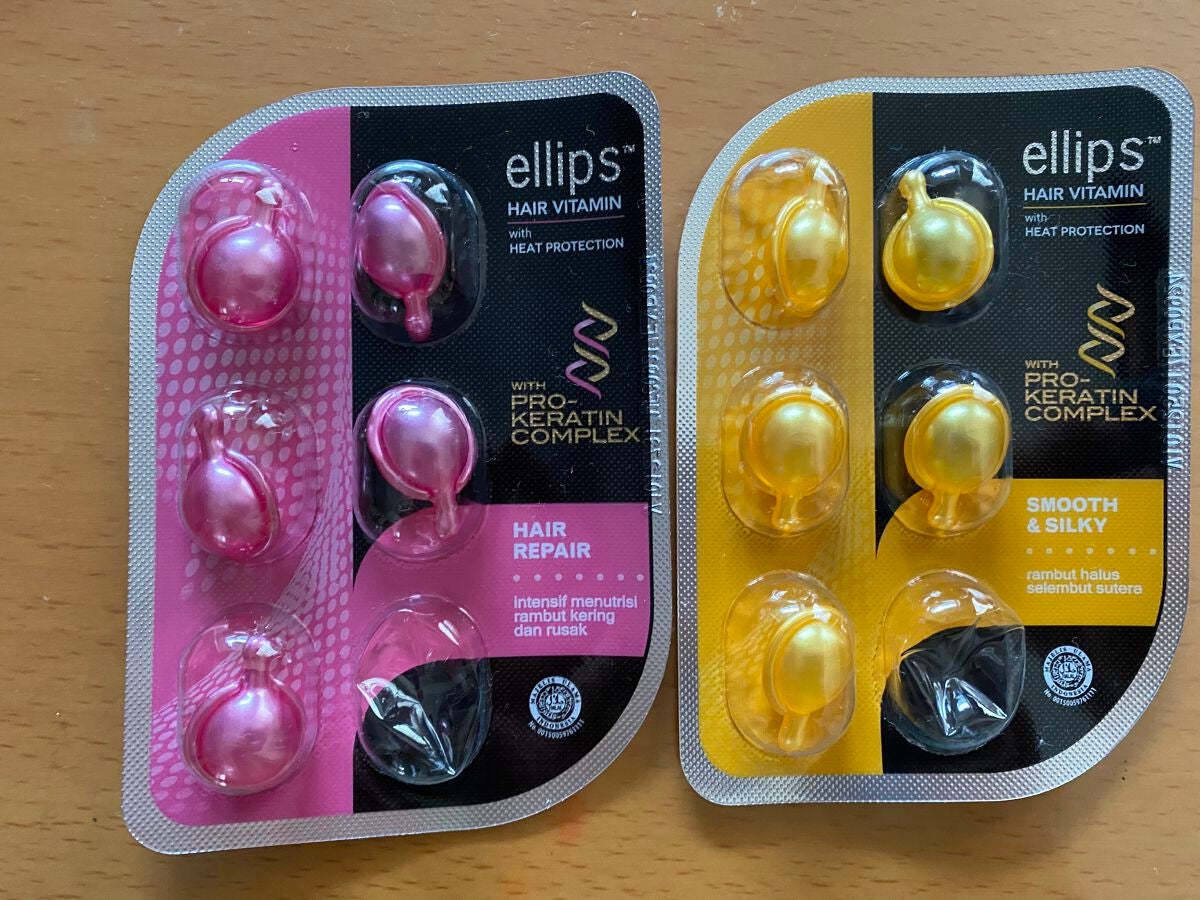 pro keratin SMOOTH&SILKY/ellips/ヘアオイルを使ったクチコミ(1枚目)