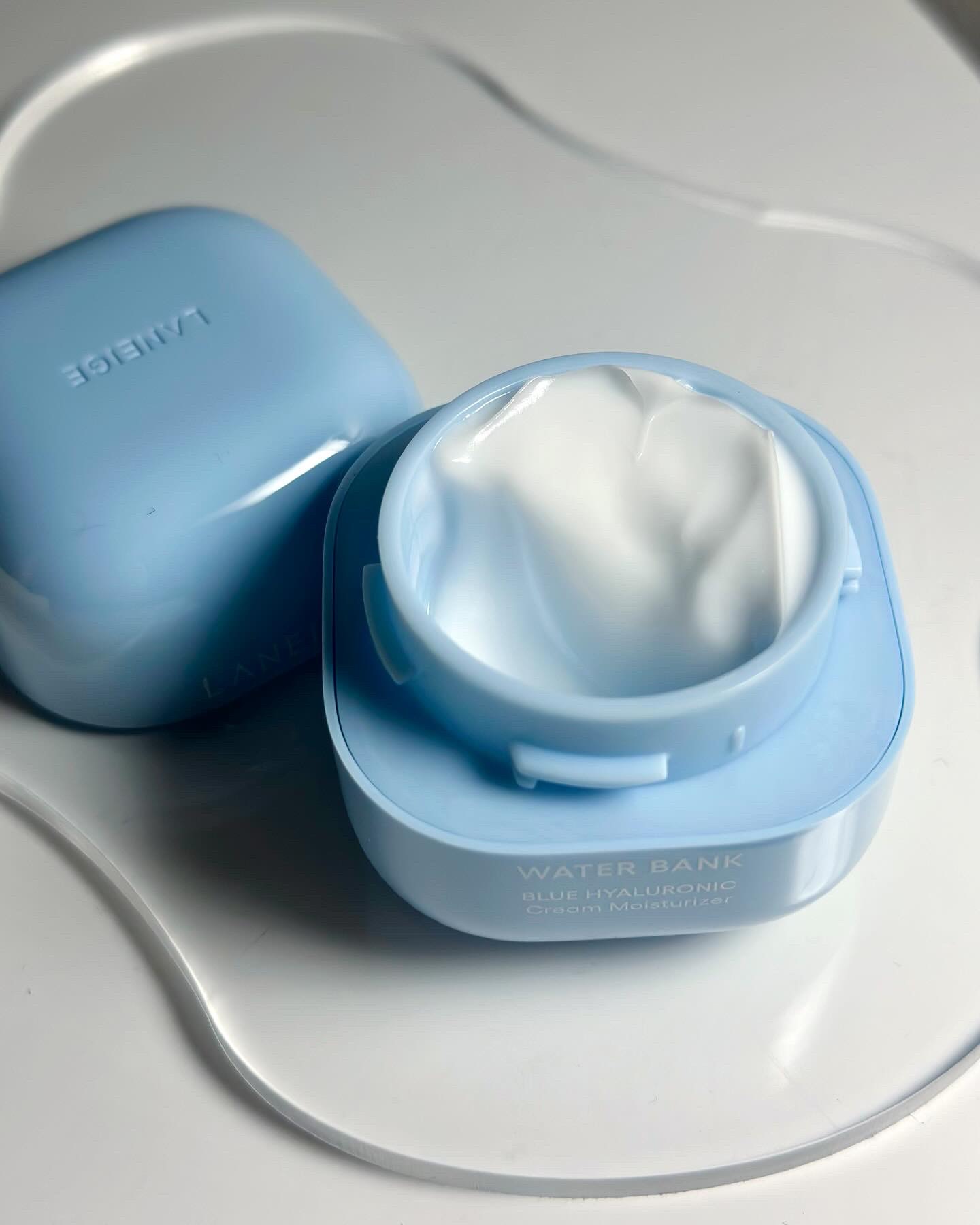 ウォーターバンク クリーム (乾燥肌用)/LANEIGE/フェイスクリームを使ったクチコミ（3枚目）