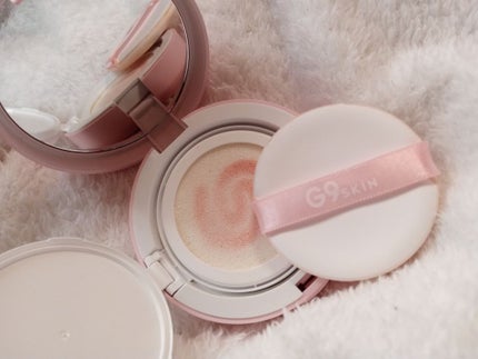 WHITE CREAMY CUSHION(ウユファンデ)/G9SKIN/化粧下地を使ったクチコミ(1枚目)