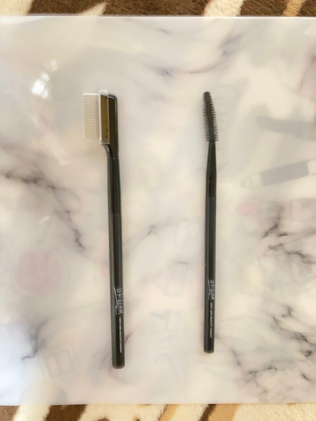 UR GLAM EXTENSION SCREW BRUSH(まつ毛エクステスクリューブラシ)/U R GLAM/メイクブラシを使ったクチコミ(2枚目)