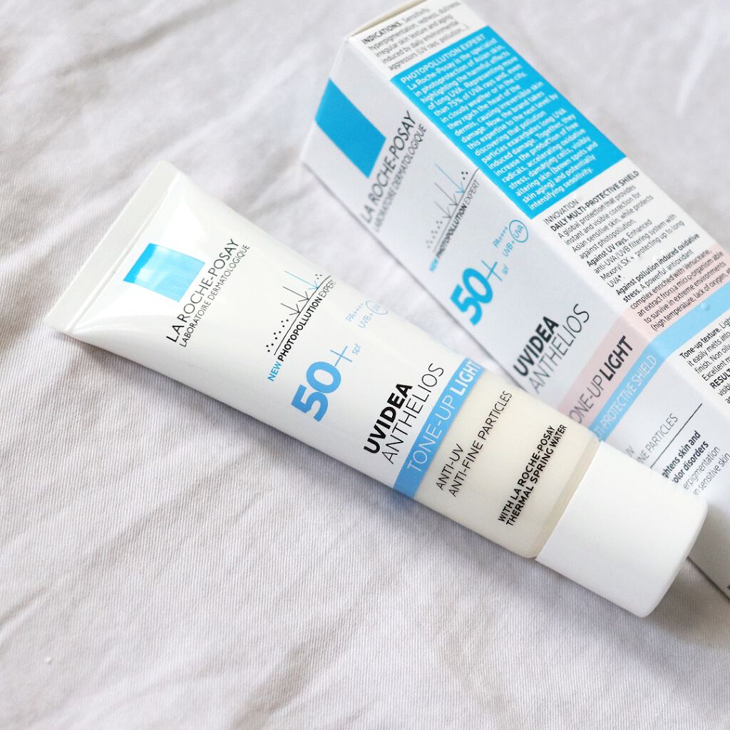 UVイデア XL プロテクショントーンアップ/ラ ロッシュ ポゼ/日焼け止めクリームを使ったクチコミ（1枚目）