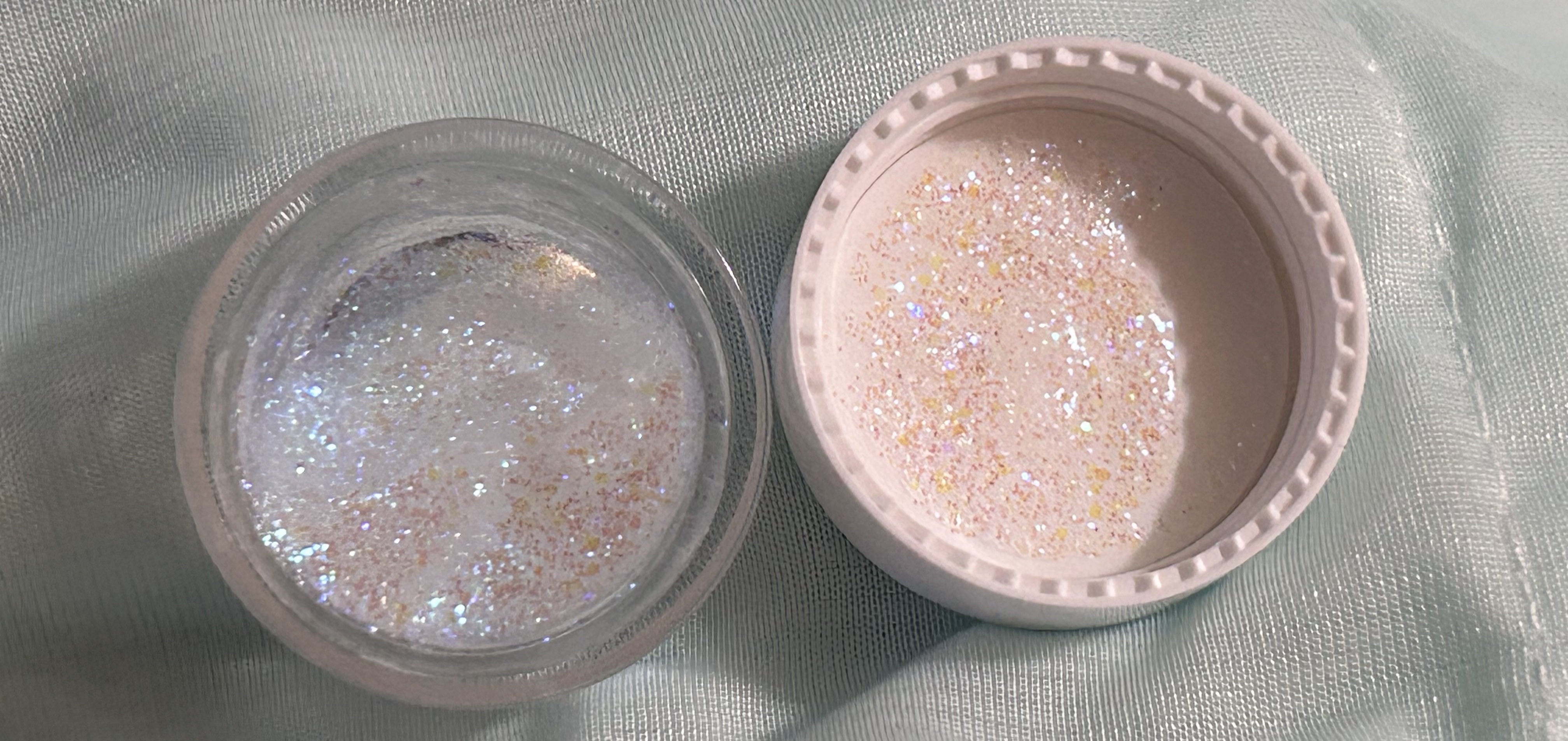 ジェリーグリッター 01 OPAL BANZZAK/TWINKLE POP/グリッターを使ったクチコミ（2枚目）