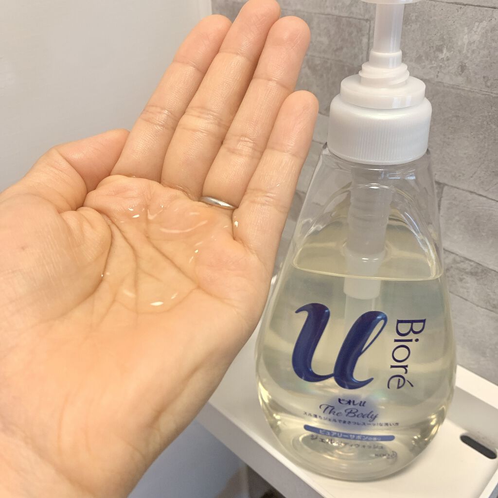 ザ ボディ ジェルボディウォッシュ ピュアリーサボンの香り本体/ビオレu/ボディソープを使ったクチコミ（2枚目）